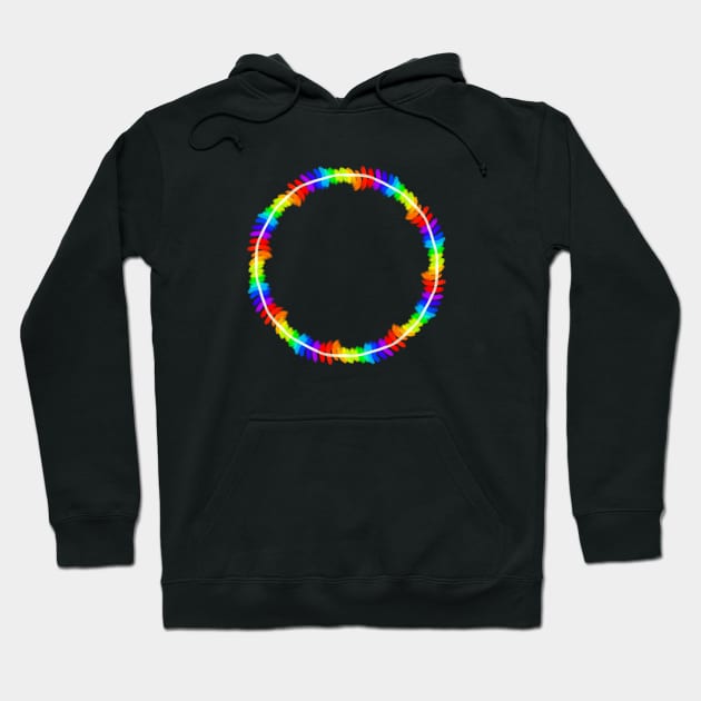 Rainbow Halo Hoodie by Mukti & Siddhartha